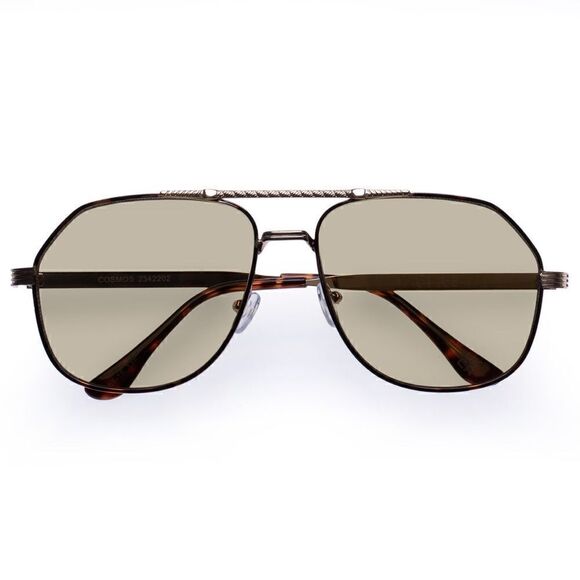 Aire NEW Cosmos - Bright Gold Khaki Tint Sunglasses - Picture 3 of 7